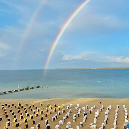 3Sz Penthaus Luna Am Sandstrand Mit Meerblick & Balkon ลูเบค ภายนอก รูปภาพ