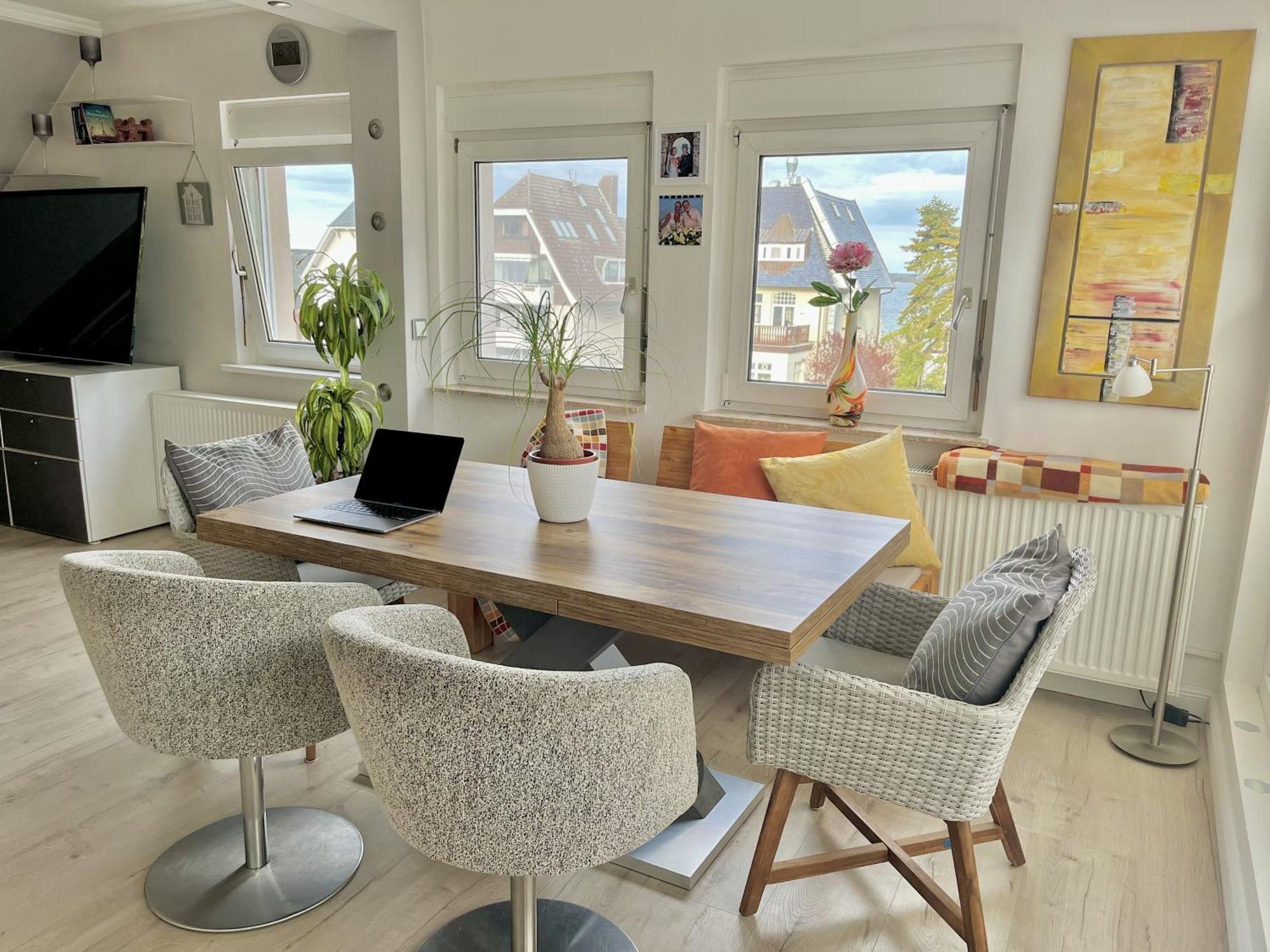 3Sz Penthaus Luna Am Sandstrand Mit Meerblick & Balkon ลูเบค ภายนอก รูปภาพ
